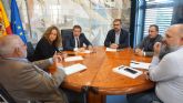 El alcalde de Lorca se reúne en la Delegación del Gobierno de Murcia