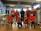 Los marchadores de la Seleccin de atletismo de España entrenan en San Javier