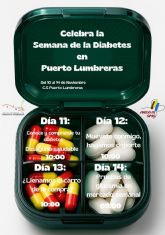 Puerto Lumbreras celebrar la Semana de la Diabetes del 10 al 14 de noviembre