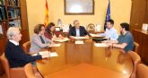 El presidente de la CHS mantiene una reuni�n con representantes de la asociaci�n HUERMUR