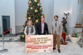Empresarios y Comerciantes de Los Dolores sortean entre sus clientes una cesta navidena valorada en 2.500 euros