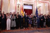 El presidente del Gobierno, Pedro Snchez, ha asistido hoy al acto conmemorativo por el 46 aniversario de la Constitucin Espanola