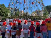 Ms de 400.000 personas han pasado este año por el rbol de Navidad de la Plaza Circular