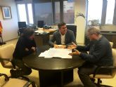 Reunin con el presidente de la Comunidad de Regantes de Librilla