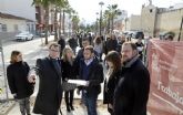 El Ayuntamiento encara la fase final del boulevard que vertebra el centro de Sangonera la Seca