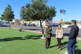 Renuevan la zona verde, el asfaltado y la señalizacin del barrio de Los Veras