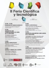 El colofn a las II Jornadas de Divulgacin Cientfica de Cieza: la feria cientfica y tecnolgica