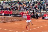 Las semifinales de la Copa Federacin arrancan en La Manga con la victoria de la española Sara Sorribes