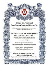 Conferencia-relato en la Agrupación Cristo del Buen Fin de Alcalá del Río
