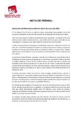 Valoraci�n del Pleno Extraordinario del 31 de enero de 2023. IU-verdes Alhama de Murcia