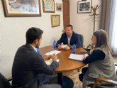 El alcalde de Mula y el director de Competitividad y Calidad Turstica hablan sobre las lneas de financiacin en Turismo