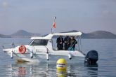 La Comunidad refuerza la proteccin de la nacra al instalar boyas para senalar las zonas de exclusin de fondeo en el Mar Menor