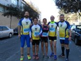Participación del Club Atletismo de Totana en la Media Maratón de Cartagena