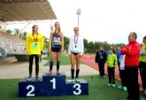 Oro para la mazarronera Miriam Snchez en salto de longitud en la final regional cadete de atletismo