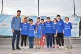 Ms de 150 escolares participan en las finales locales de deporte escolar en categora alevn