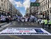 Los Técnicos Superiores Sanitarios muestran su unión en la manifestación de Madrid