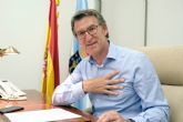 Los afiliados del PP de Las Torres de Cotilas se movilizan para avalar a Alberto Núnez Feijóo como líder nacional de los populares
