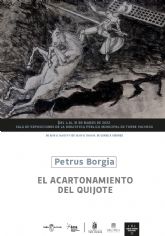 Petrus Borgia expone “El acartonamiento del Quijote”