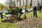 El Alcalde Serrano anuncia la plantacin de cerca de 3.500 rboles durante 2023