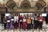 Un total de ocho Asociaciones y dos Equipos de Baloncesto femeninos reciben un homenaje en la Asamblea Regional con motivo del Día Internacional de la Mujer