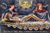 Obra pictrica del Cartel cofrade, del pintor Javier Aguilar Cejas en la Hermandad de la Soledad de Alcal del Ro