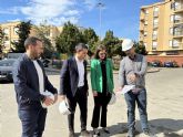 El eurodiputado Marcos Ros visita junto a la alcaldesa de guilas los principales proyectos de la localidad cofinanciados con Fondos Europeos