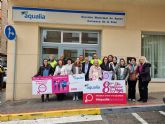 Aqualia y Ayuntamiento de Caravaca tienden la mano a la igualdad con motivo del 8M