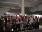 Visita didctica de los mayores a los curso de cocina del SEF