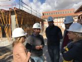 Las obras de ampliaci�n del instituto Ben Arab� de Cartagena ya se han ejecutado al 60 por ciento y finalizar�n el pr�ximo mes de mayo