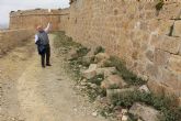 Ciudadanos denuncia que las medidas de protecci�n para evitar el deterioro del Castillo de la Atalaya son deficientes
