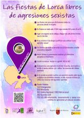 El Ayuntamiento de Lorca pone en marcha una campaña de prevencin y sensibilizacin contra la violencia sexual coincidiendo con la celebracin de la Semana Santa 2022