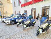 El Ayuntamiento moderniza el parque mvil de la Polica Local con cinco nuevos vehculos sostenibles