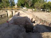 Huermur solicita la protección de los restos arqueológicos encontrados en el Molino de la Pólvora sobre la acequia Aljufía