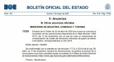Industria convoca la concesin de subvenciones compensatorias de costes de emisiones indirectas de gases de efecto invernadero