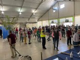 La carpa del recinto ferial acoge otras dos nuevas jornadas de vacunacin masiva
