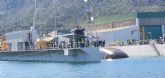 Navantia pone a flote el submarino S-81 ´Isaac Peral´ en Cartagena