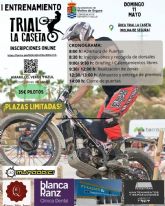 El Club Deportivo Trial La Caseta organiza su primer entrenamiento oficial este domingo 11 de mayo en Molina de Segura