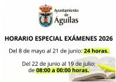 El Aula de Estudio amplía su horario con motivo de la época de exámenes