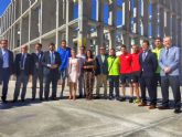 Jos ngel Antelo apadrina la inauguracin de las zonas comunes deportivas de los institutos Ros Giner e Ibñez Martn de Lorca