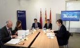 El colector de la zona Norte de Murcia, tema prioritario de la reunión bilateral entre Ballesta y Del Amor