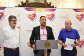 Aguas de Lorca dona el primer cheque al Banco de Alimentos del Segura reflejando su compromiso medioambiental y solidario