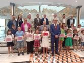 La alumna Ivana Cordova Franco del CEIP Obispos Garca Rdenas entre las premiadas en el concurso 'Dibuja tu rincn favorito de la Regin de Murcia'