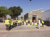 Moreno visita a los 28 trabajadores del Programa Mixto de Empleo y Formacin