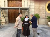 Cultura realiza una intervención de emergencia en el Monasterio de Santa Clara de Murcia por el riesgo de desprendimiento de un alero