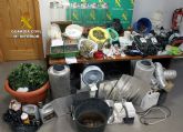 La Guardia Civil desmantela en Murcia un clan familiar dedicado a la produccin y distribucin de droga