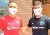 El Racing Murcia FC donará mascarillas personalizadas a los niños de la EF Dolores de Pacheco