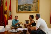 El alcalde de Lorca felicita a Laura Gallego