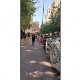 Afluencia masiva en la concentraci�n por la huelga del sector del metal en el Palacio de San Esteban