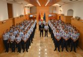 L�pez Miras recibe a la promoci�n que culmina su formaci�n en la Academia General del Aire
