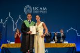 La UCAM grad�a a los estudiantes de las Facultades de Deporte y de Fisioterapia, Podolog�a y Terapia Ocupacional, con Carolina Mar�n de madrina